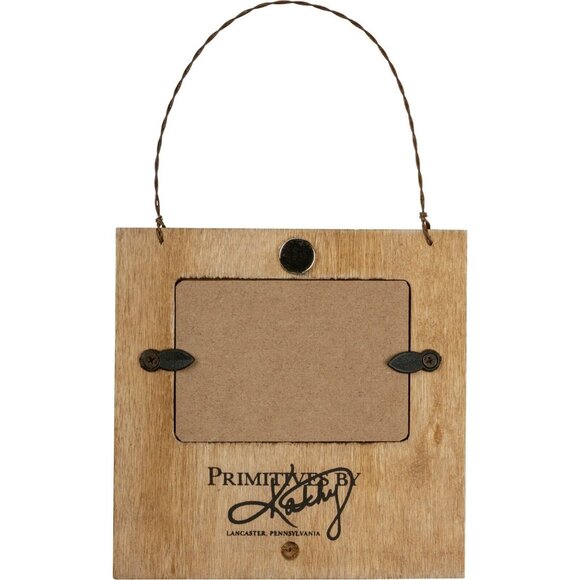 Photo Frame Less People More Cats 4.5 x 4.5 in Hang Table Top Magnet Square Gift - Picture 3 of 5